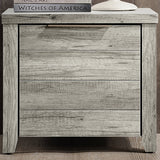 Alice Bedside table White Ash