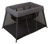 In & Out Travel Cot - Black Silver
