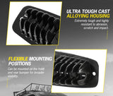 DEFEND Pair 6 inch Cree Flush Mount Led Work Light Bar Flood Fog Lamp Reverse 4WD