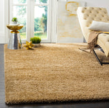 XL Extra Large Plush Luxury Shag Rug Carpet Mat (Caramel Beige, 200 x 300cm)