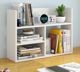 Melody Desk Hutch Storage Shelf Unit Organizer with Drawer (White)