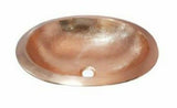 Hammered Polished Copper Antique Handbasin
