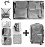 5 PCS Bags In Bag Foldable Travel Organizer Set (Grey)