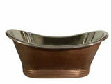 Supreme Copper Nickle Bathtub Handmade