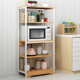 Continental Kitchen Organizer Rack Storage Shelf (Oak)
