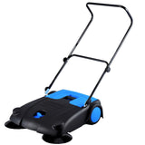 Commercial Industrial Large Area Floor Push Sweeper