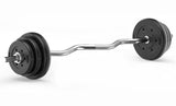 Standard Barbell Weight Lifting Bar 1.5m -Curl