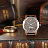 Handcrafted Walnut Wood Watch - Best Gift Idea!