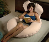 Large Comfort Support Body Pillow (Beige)