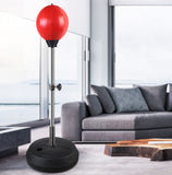 Speed Ball Stand Punching Boxing Bag Glove Set Adult Size