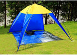Island Sun Shelter 4-Person Beach Tent