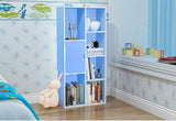 Aura Organizer Storage Display Shelf Cabinet Closet (Blue)