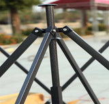 Varossa Heavy Duty 3m x 3m Pop Up Gazebo Marquee Tent with 3 Side Walls