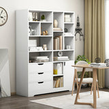 Havana Wardrobe Cupboard Bookshelf with Drawer, Cabinet, Shelf