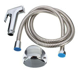 Bathroom Toilet Bidet Shower Douche Sprayer Head Hose Clean Kit Shattaf Handheld
