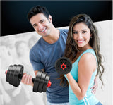 Dumbbell Weights Set - 40kg (2 x 20kg)