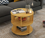 Vogue Round Coffee Table (Oak)