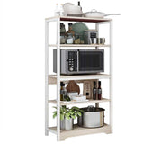 Continental Kitchen Organizer Rack Storage Shelf (White Oak)