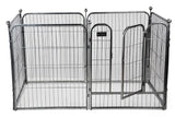 Premium Heavy Duty Metal Pet Dog Exercise Playpen Containment Cage (100x120 x 6)