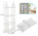 Expand Wardrobe Organizer 4 Shelf Closet Hanging Rack