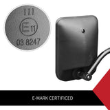 Pair TOWING MIRRORS PAIR UNIVERSAL MULTI FIT STRAP ON TOWING CARAVAN 4X4 TRAILER