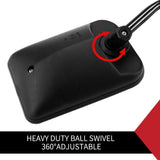 Pair TOWING MIRRORS PAIR UNIVERSAL MULTI FIT STRAP ON TOWING CARAVAN 4X4 TRAILER