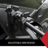 Pair TOWING MIRRORS PAIR UNIVERSAL MULTI FIT STRAP ON TOWING CARAVAN 4X4 TRAILER