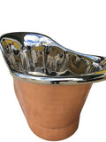 Vintage Copper  Nickel Bathtub - PREORDER ETA 30/6/21