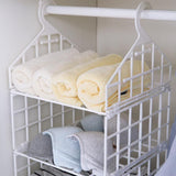 Expand Wardrobe Organizer 4 Shelf Closet Hanging Rack