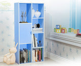 Aura Organizer Storage Display Shelf Cabinet Closet (Blue)