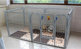 Premium Heavy Duty Metal Pet Dog Exercise Playpen Containment Cage (80x90 x 6)