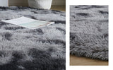 Large 2m Deluxe Infinity Round Shag Rug (Midnight Grey)