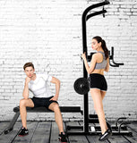 Multifunction Heavy Duty Home Gym Power Tower Dip Bar Stand & Weight Bench - sold put