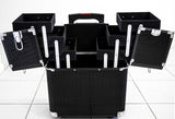 Deluxe Professional Beauty Makeup Cosmetic Suitcase Organizer Trolley