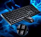 Office Professional Wired Keyboard and Mouse Combo Suit Set