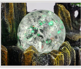 Calming Fountain Water Feature Ornament with Fish Tank