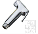 Bathroom Toilet Bidet Shower Douche Sprayer Head Hose Clean Kit Shattaf Handheld