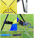 Island Sun Shelter 4-Person Beach Tent