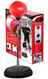 Speed Ball Stand Punching Boxing Bag Glove Set Adult Size