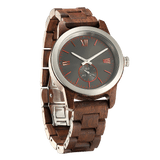 Handcrafted Walnut Wood Watch - Best Gift Idea!