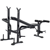 Multi-Station Weight Bench Press Pull Down Home Gym 7 in 1