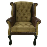 LEATHER CANVAS SOFA HANDMADE