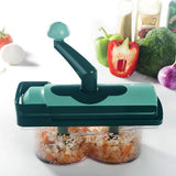 Vegetable Fruit Dicer Slicer Food Processor Cutter Fusion + Twist 20PC Set