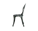 Outdoor Furniture Chairs Table 3pc Aluminium Bistro Bronze