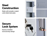 Six-Door Office Gym Shed Storage Lockers