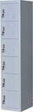 Six-Door Office Gym Shed Storage Lockers