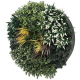 UV Green Fields 80cm Green Wall Disc (Black)