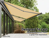Heavy Duty Full Cassette Motorised Awning - 4.0m x 3.0m