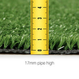 Primeturf Synthetic 17mm  0.95mx20m 19sqm Artificial Grass Fake Turf Olive Plants Plastic Lawn