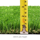 Primeturf Synthetic 30mm  0.95mx5m 4.75sqm Artificial Grass Fake Turf 4-coloured Plants Plastic Lawn